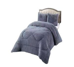 COBERTORES DE PELUDOS CON CHIPORRO 2 PLAZAS 230X250CM GRIS O