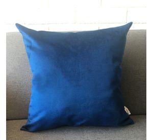COJIN DECORATIVO DISEÑO AZUL OSCURO 60X60 RELLENO