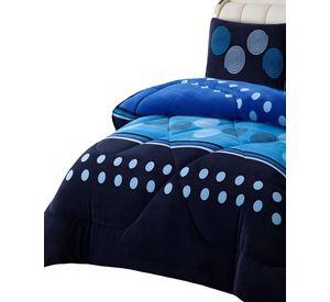 COBERTOR PLUSH CON CHIPORRO KING 250X270CM AZUL C8