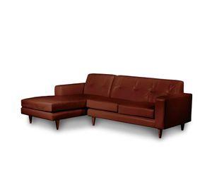 SOFA CHAISELONG IZQ SALERNO PU CHOCOLATE