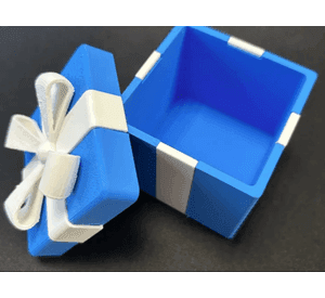 Decoración navidad - Caja de regalo