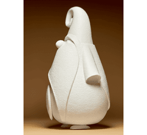 Figura Papa Noel Moderno - Navidad