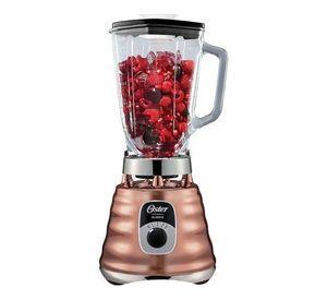 Licuadora clásica Oster® cobre con perilla ergonómica de 3 velocidades BLST4128