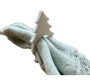 Adorno navidad árbol - Anillo para servilletas