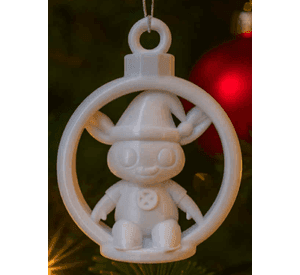 Adorno de Navidad con Conejo
