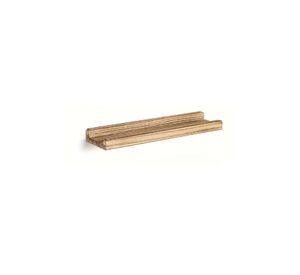 Repisa Flotante Modelo Corchete 150cm Marrón Claro