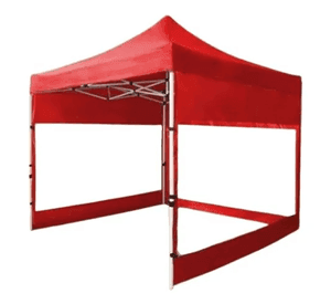 Lona lateral impermeable toldo 2x2 transparente