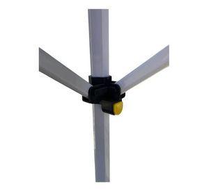 Toldo Plegable 3 X 3 Metros Impermeable Americano Resistente Reforzado Retráctil Color Azul Patas Bl