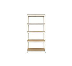 Estante Metálico 150x70x30 Repisas 5 Blanco