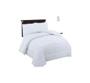 COBERTOR CON CHIPORRO 2 PLAZAS 230X250CM BLANCO B9