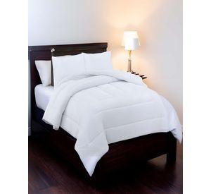 COBERTOR CON CHIPORRO 2 PLAZAS 230X250CM BLANCO B9