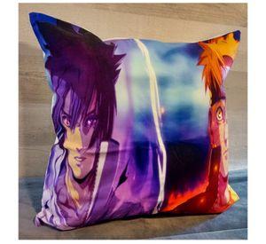 Cojín Felpa 45x45 cm Sasuke y Naruto Extra Suave