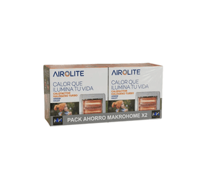 Pack 2 Calefactores Halogenos Airolite Ha 10t Estufa 1000w