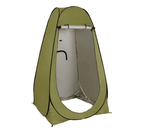 Carpa móvil camping ducha pesca ropa