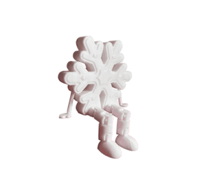 Adorno de Navidad - Copo de Nieve articulado