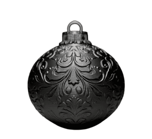 Esfera Decorativa - Relieve Clásico Navidad