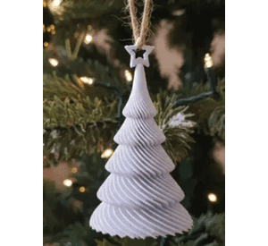 Adorno Espiral para Árbol de Navidad