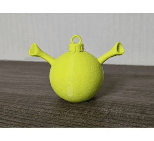 Adorno navideño para árbol - Shrek
