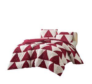 Cobertor De Invierno Jacquerd Funda Triangulos Tfyz 2 plaza