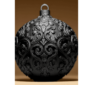 Esfera Decorativa - Art Noveau Navidad