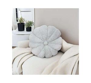COJIN DISEÑO FLOR GRIS 50 CM