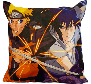 Cojín Felpa 45x45 cm De Anime vs Sasuke Extra Suave