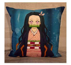 Cojín Felpa De Nezuko Kamado 45x45 cm Extra Suave