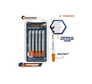 Hoja Para Sierra Caladora Madera Gruesa Y Pvc 5un Truper