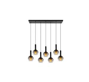 LAMPARA COLGANTE LINEAL MARIUS NEGRO 7XE27