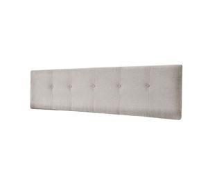 Respaldo Best Tela Gris 2 Plazas