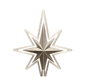 Adorno navidad - Estrella para punta árbol