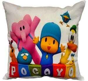 Cojín Felpa 45x45 cm De Pocoyo Eli Pato Extra Suave