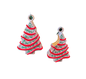 Adorno navidad - árbol de pastel (pack 2 UN)