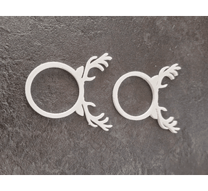 Adorno navidad - Anillos paras servilleta (pack 2 un)