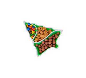 Adorno - Plato árbol de navidad para aperitivos