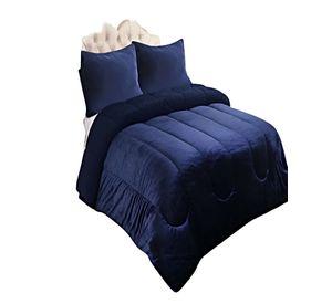 SET COBERTOR DE INVIERNO PLUSH KING 250X270CM P9