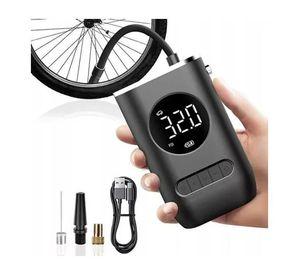 Compresor Inalámbrico Digital Neumático Bici