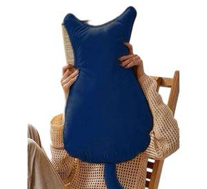 Pack de 2 Cojin Almohada de Gato Extra Suave para decorar o apego para niños Azul