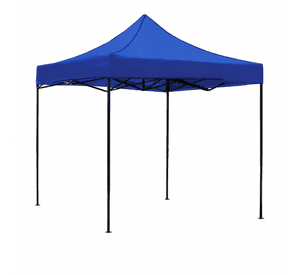 Toldo Plegable Jardimex 3x3 Carpa Impermeable Protección UV Azul