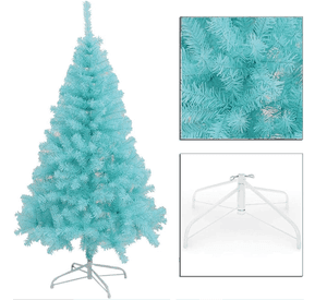 Árbol De Navidad Celeste Altura De 2.10CM Artificial