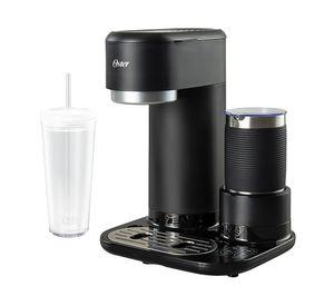 Cafetera Latte con espumador negro 650 ml
