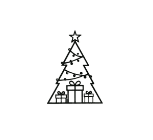 Adorno navideño de pared