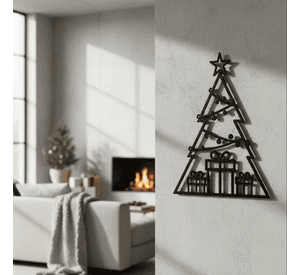 Adorno navideño de pared