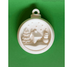 Adorno Esférico de navidad