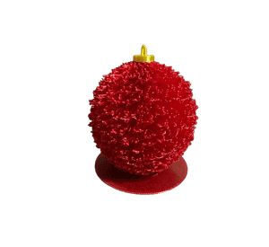 Adorno Navideño - Pack de bolas de navidad en rojo
