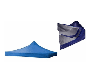 Carpa toldo filtro uv 2.5x2.5 azul