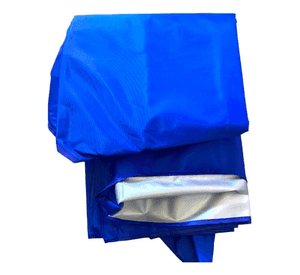 Carpa toldo filtro uv 2.5x2.5 azul
