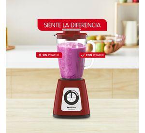 Licuadora Blendforce Rojo 2V + Pulse 800W Moulinex