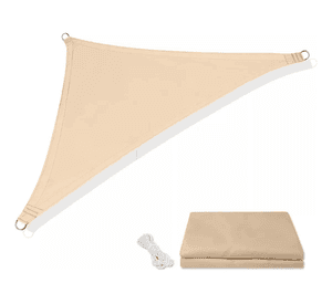 Carpa toldo vela triangular 5x5 filtro uv