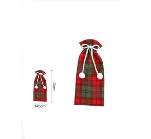 BOLSA NAVIDEÑA PARA VINO
